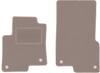 Beige Vordermatten für: Smart ForFour I Schrägheck (2004-2007)