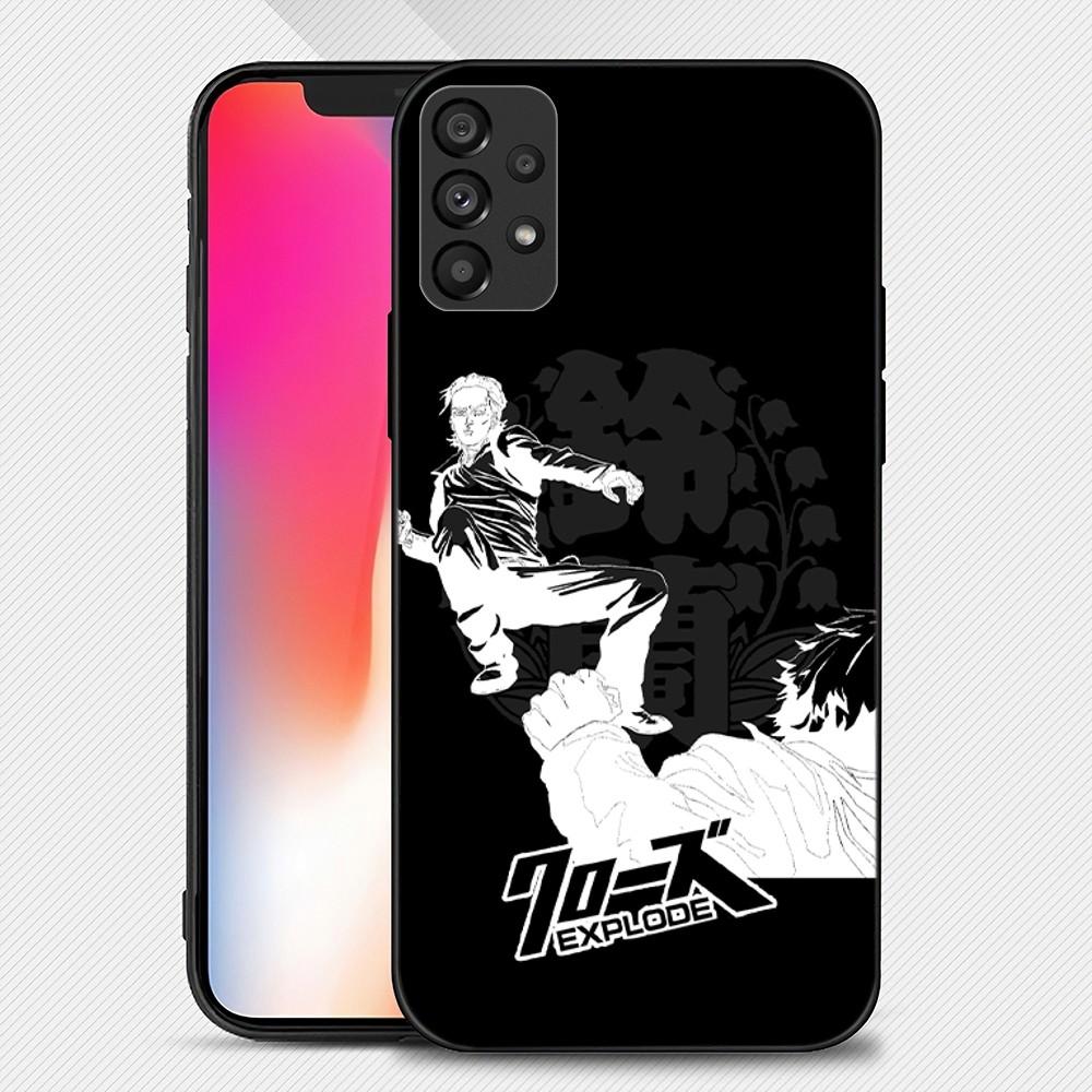 Nejhorší pouzdro na telefon Crows Zero pro Samsung Galaxy S22 S23 Ultra S21 S20 FE Plus Note 20 Měkký kryt