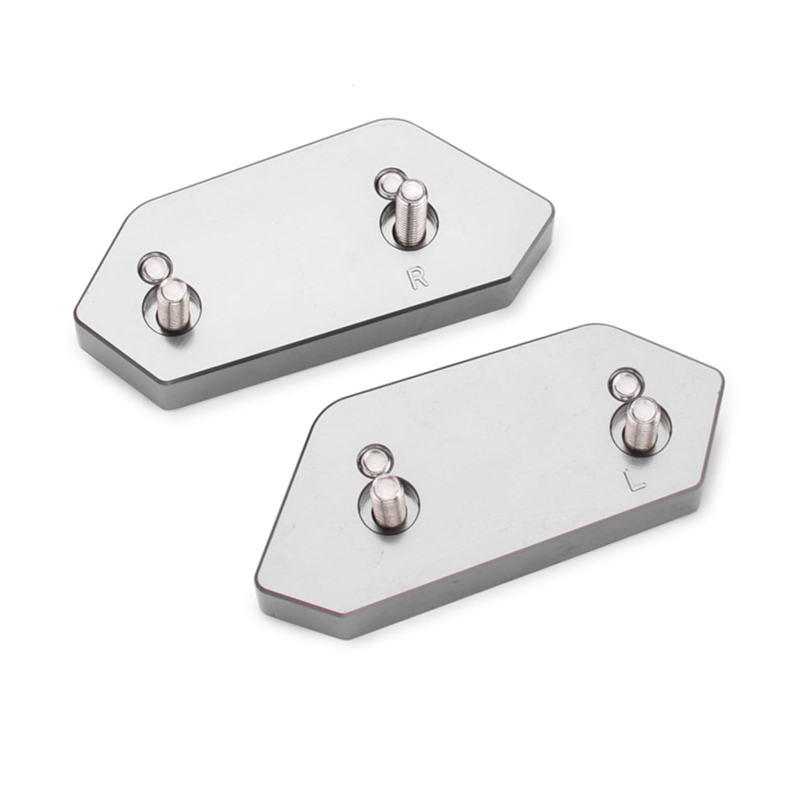 

LEDISHUN Titanium Windscreen Risers for Kawasaki Ninja 400/250 (2018-2023)