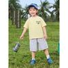 Right-Ou Boys' Cool Short-Sleeve T-Shirt 2026 Summer New Children's Clothing Antibacterial Thin Top for Kids and Babies