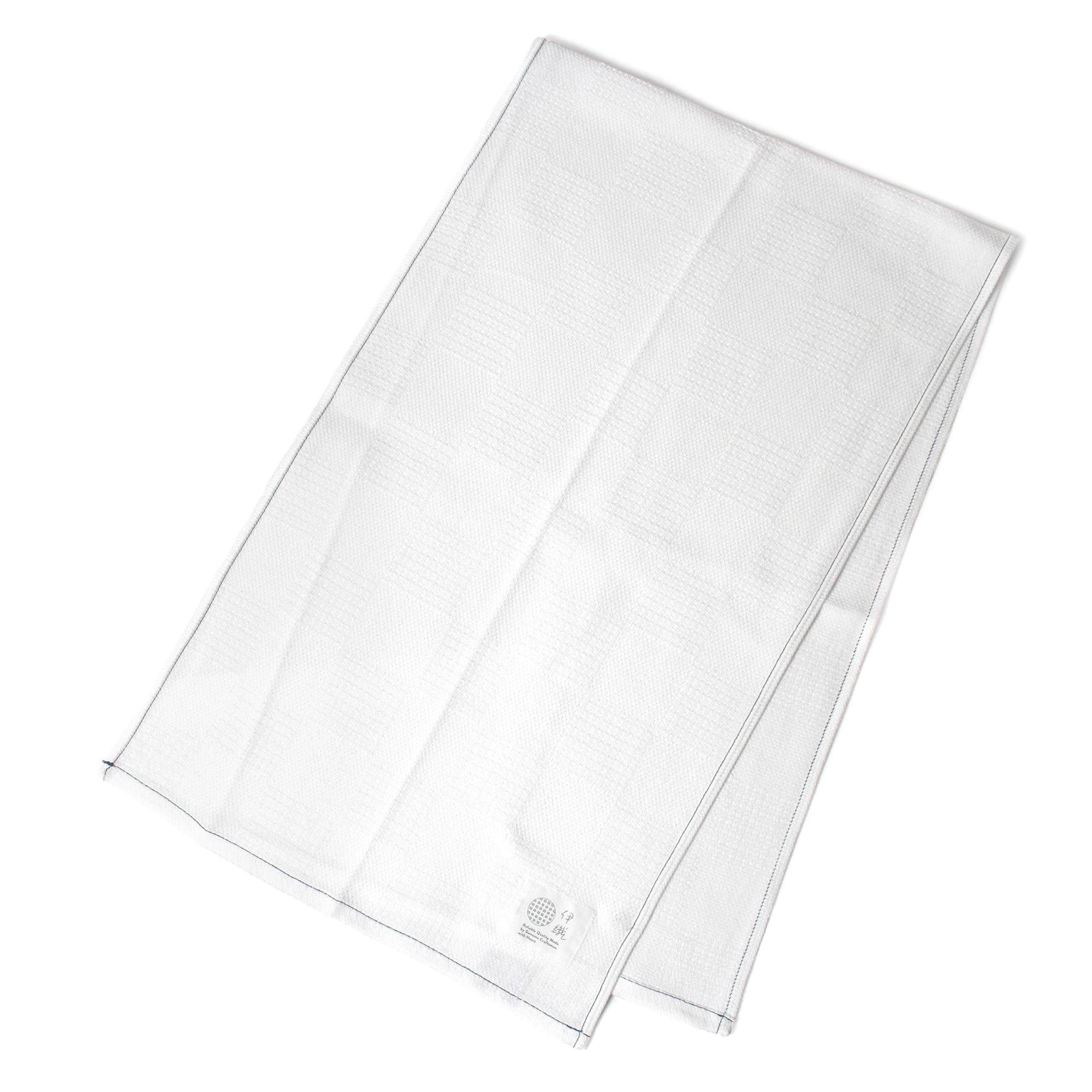 

Iori Imabari Face Towel, Non-Pile (White), Thin, Quick-Drying, Lightweight