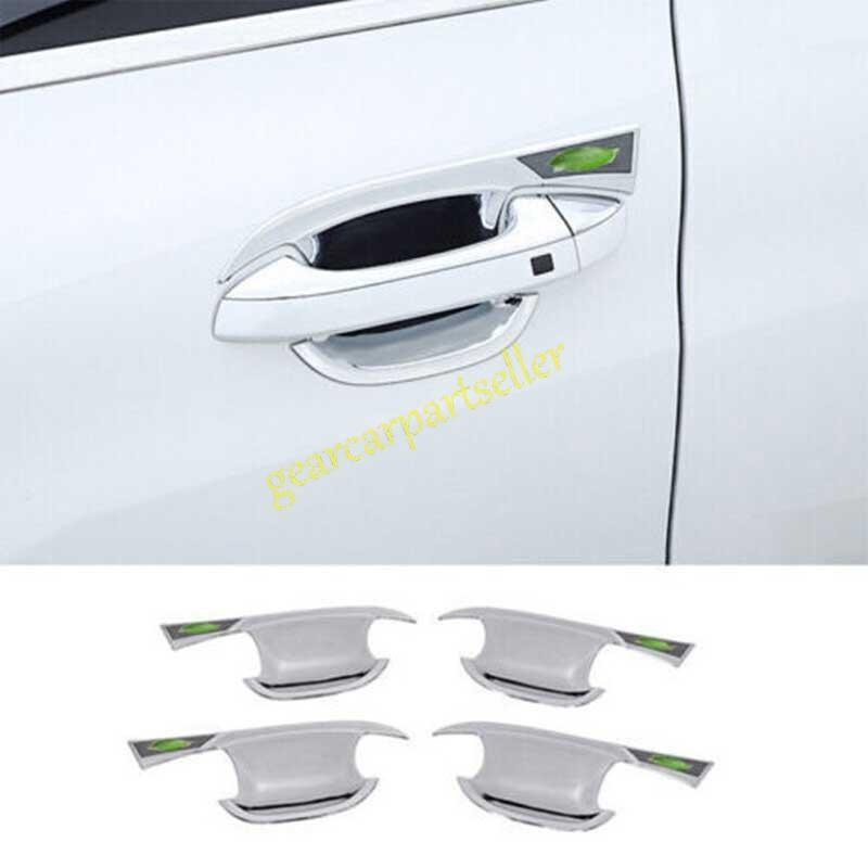 For Kia K5 Optima 21-2024 Glossy Chrome Exterior Side Door Bowl Cover Trim 4PC