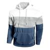 Autumn Winter Men's Sweatshirt Long Sleeve Casual Sports Contrasting Hoodie Man Hooded Sweatshirts Streetwear Jogging Tops