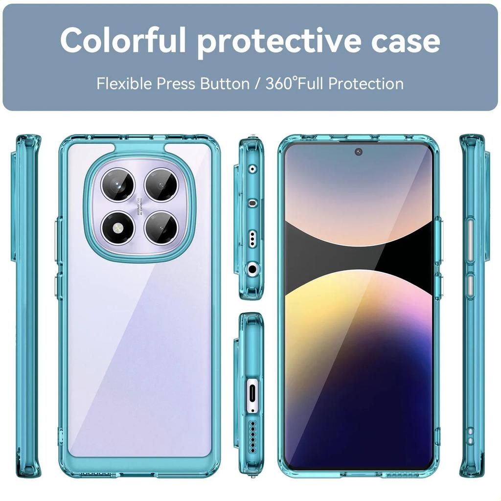 Phone Case For Xiaomi Redmi Note 14 Pro 4g , Clear Transparent Phone Case Cover For Xiaomi Redmi Note 14 Pro 4g