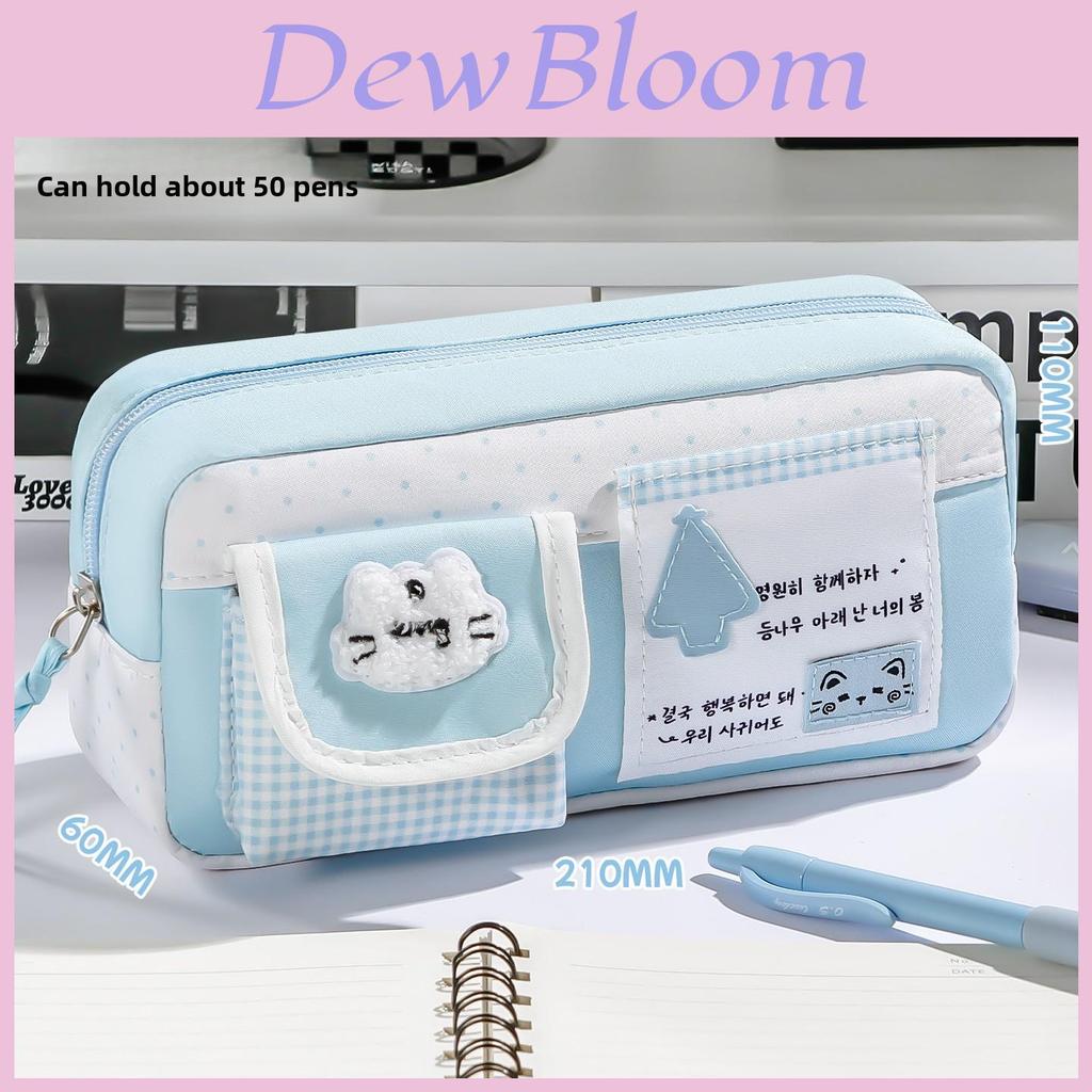 Style Cat Shape Pen Case With Large Capacity For Students And Office Use