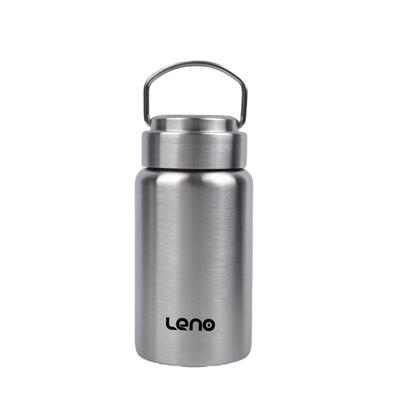 Leno Sports Nautiques Isolé par le Vide Froid et Chaud Acier Inoxydable avec Poignée Scellante Intégrée et Thé Acier Inoxydable 316 Mug Thermos, Bouteille,