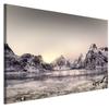 Picture On Italian Canvas 90 X 60 Cm - Scandinavian Style - Nature Picture On Italian Canvas 120 X 80 Cm - Scandinavian Style - Nature