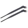 2Pcs Folding Antenna 6dbi High Gain SMA Interface Independent Channels Waterproof Glue Stick Antenna for NB IOT Modules