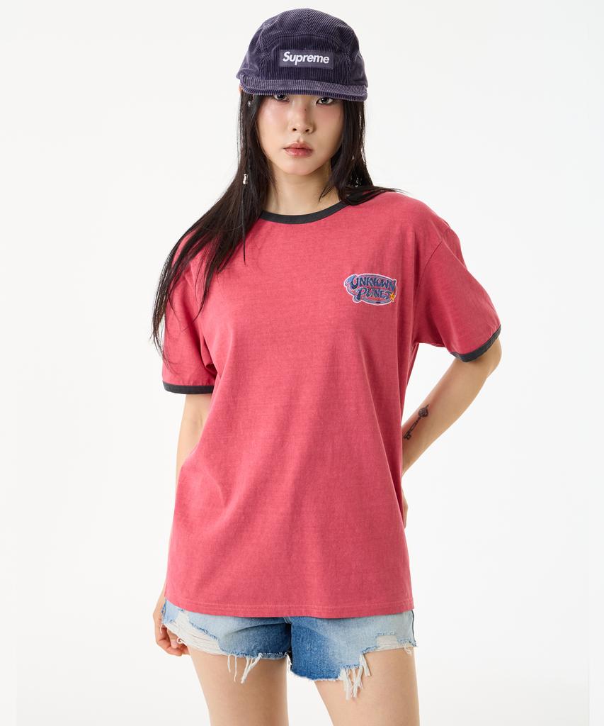 UNKNOWN PLANET Vintage Damaged Cutoff Shorts Blue