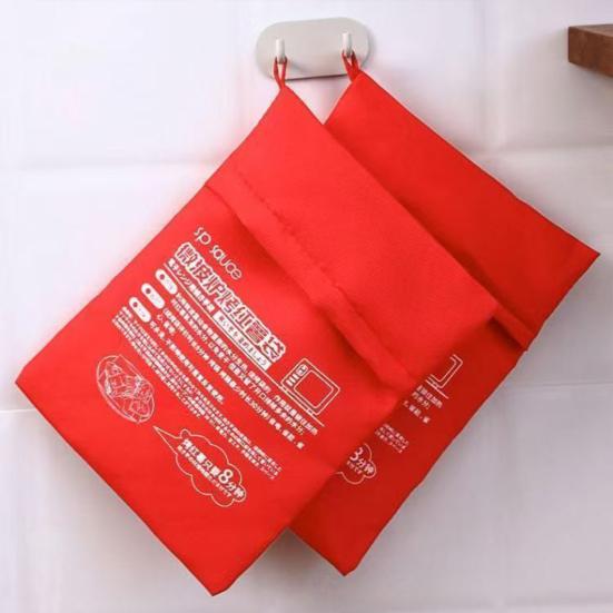 1/2/3/4/5Pcs Microwave Roasted Potato Bag Sustainable Reusable Fluffy Potato Maker Corn