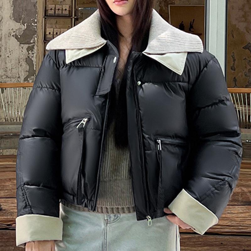 Fashion Winter Jackets Woman Parkas Loose Thick Warm Women's Short Coats