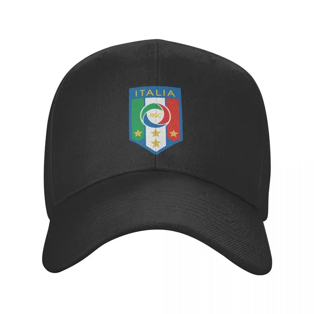 Personalized Italian Stars Football Legends Figc Baseball Cap for Unisex Women Breathable Italia Soccer Gift Dad Hat Streetwea