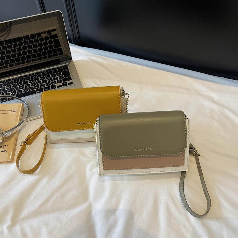 Bag New Street Trend Crossbody Women's Bag One Shoulder Oblique Cross Fashion Small Square Bag