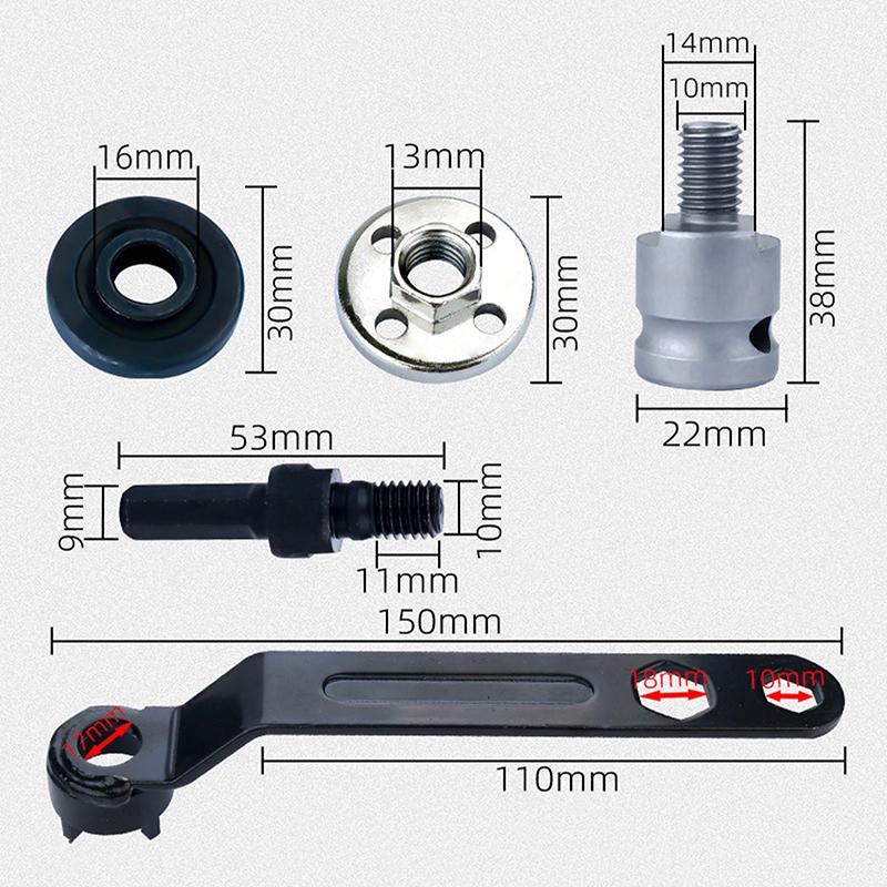 Angle Grinder Wrench Pin Key  Manual Nut Remover Repair Tools Accessories