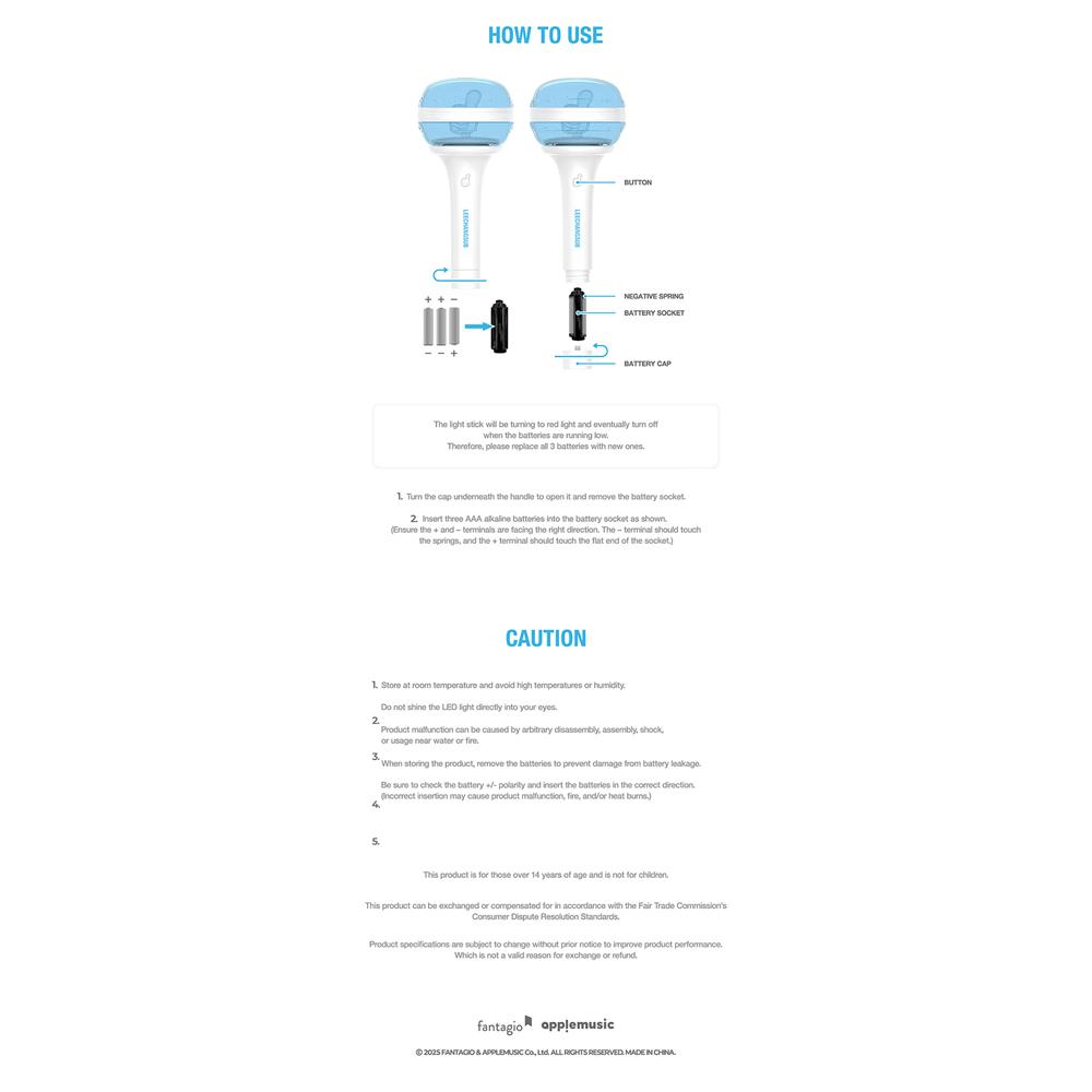 [Pre-order] LEECHANGSUB - Official Light Stick
