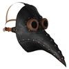 Mittelalterliche Pestdoktor Schnabelmaske Atemberaubendes Latexdesign für Halloween Cosplay und Partykleidung