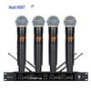 Hostor DC-9-4 Professionelles kabelloses 1-zu-4 Handmikrofon-System (CN-Version)