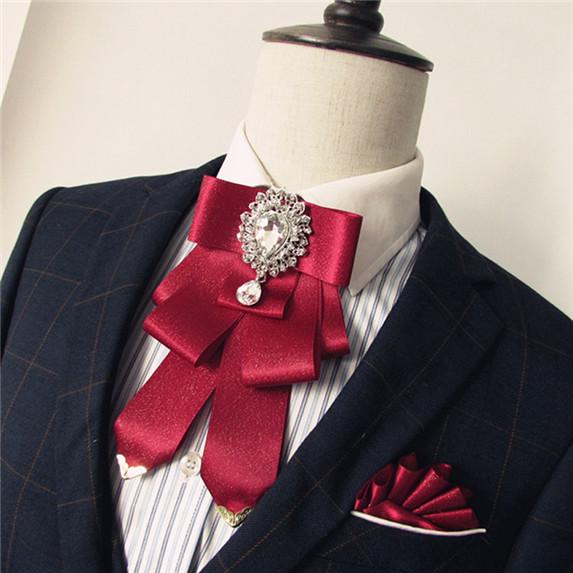 Buy Vintage Mens Bow Tie Bowtie Diamond Wedding Ties For Men Accessories Necktie Butterfly Cravate At Affordable Prices Free Shipping Real Reviews With Photos Joom