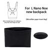 EverToner For L Nano Noe New Backpack DuPont Paper Organizer Insert Liner Bag Purse Handbag
