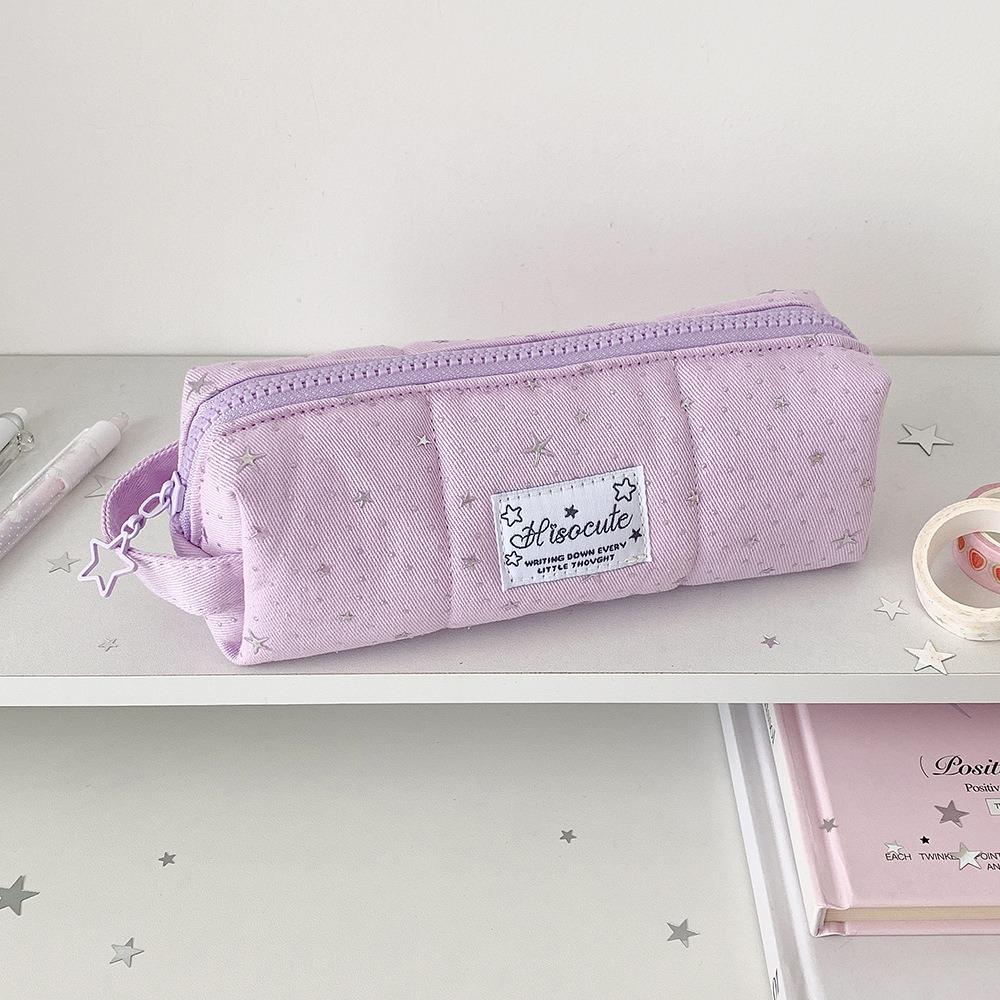 Portable Pencil Case Large Capacity Pencil Pouch Cute Pen Bag School Office Supplies