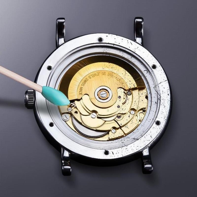 1 Set Uhrenreiniger Gummi-Knete Reiniger Uhrwerk Reinigungsmasse Armbanduhr Dekontamination Reparaturwerkzeug Uhr Zubehör