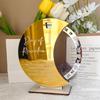 MZ Creative Ethnic Wooden Rotating Acrylic Calendar Ornament