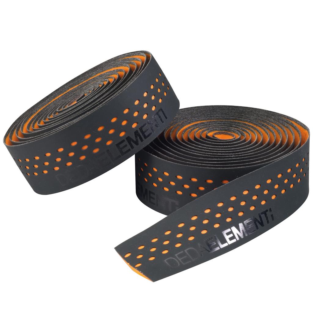 DEDA Lenkerband TAPE PRESA 30mm Schwarz/Orange BLK/ORG Breite Dicke 3,0mm (nahe dem Zentrum)