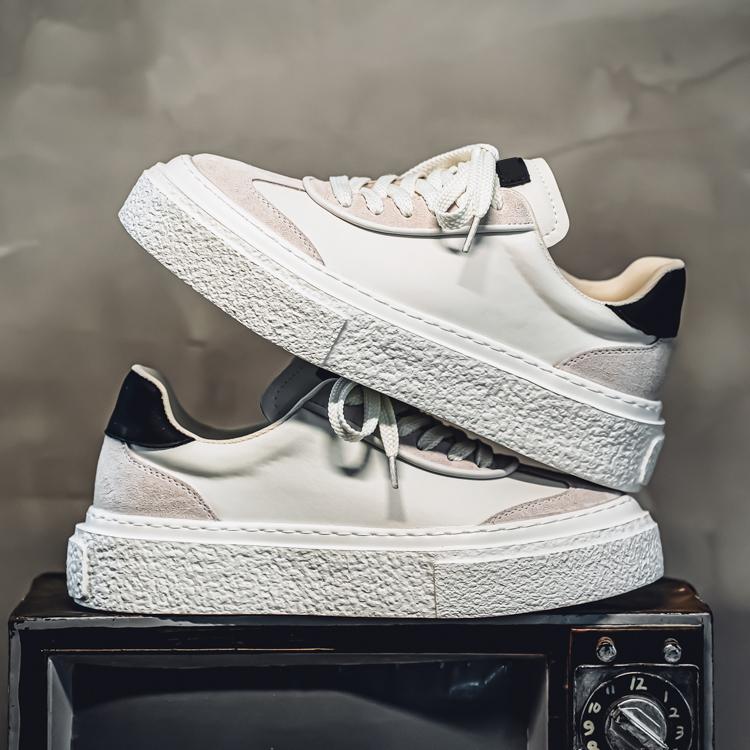 Men's Fashion Casual Low Top Skateboarding Shoes Boys Comfortable Sneakers Male Students Trending Soft Sole Classic Breathable Gym Non-slip