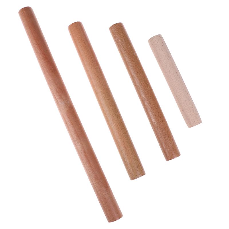 

Инструменты для приготовления пищи из натурального дерева Скалка для теста Ролик для украшения торта из помадки