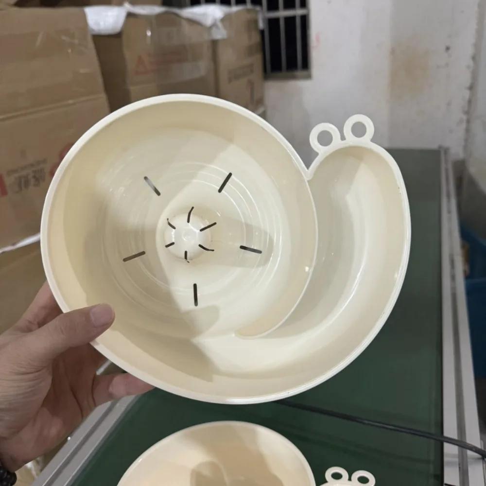 New Snail Shape Drainer Portable Vegetable Washer Cartoon Fruit Washing Bowl Kitchen Drainage Basket