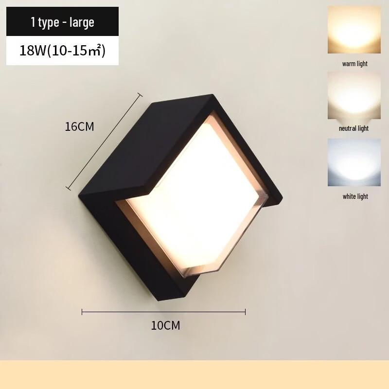 

UOSU LED Indoor Outdoor Wall Light