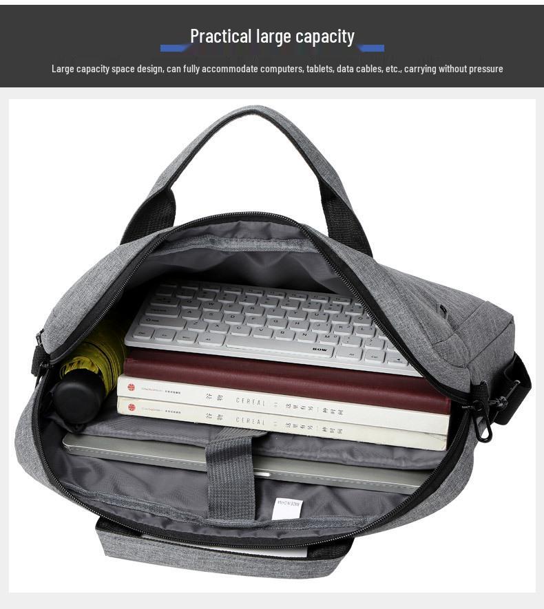 Herren Business Aktentasche: Handtasche, Schulter- & Laptoptasche (14/15 Zoll) mit Logoanpassung