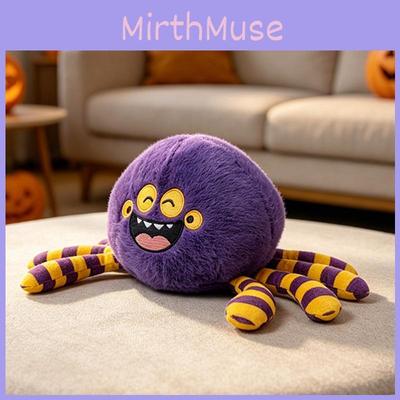 Halloween Ghost Bat Pumpkin Plush Toy With Pp Cotton For Store Decorations