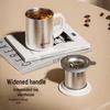 TOMIC Pure Titanium Insulated Mug with Handle