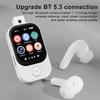 Portable Music Player Bluetooth 5.4 HiFi Lossless Audio MP4 Walkman Touch Screen Built-in Speaker Recorder Camera Video Player FM E-book