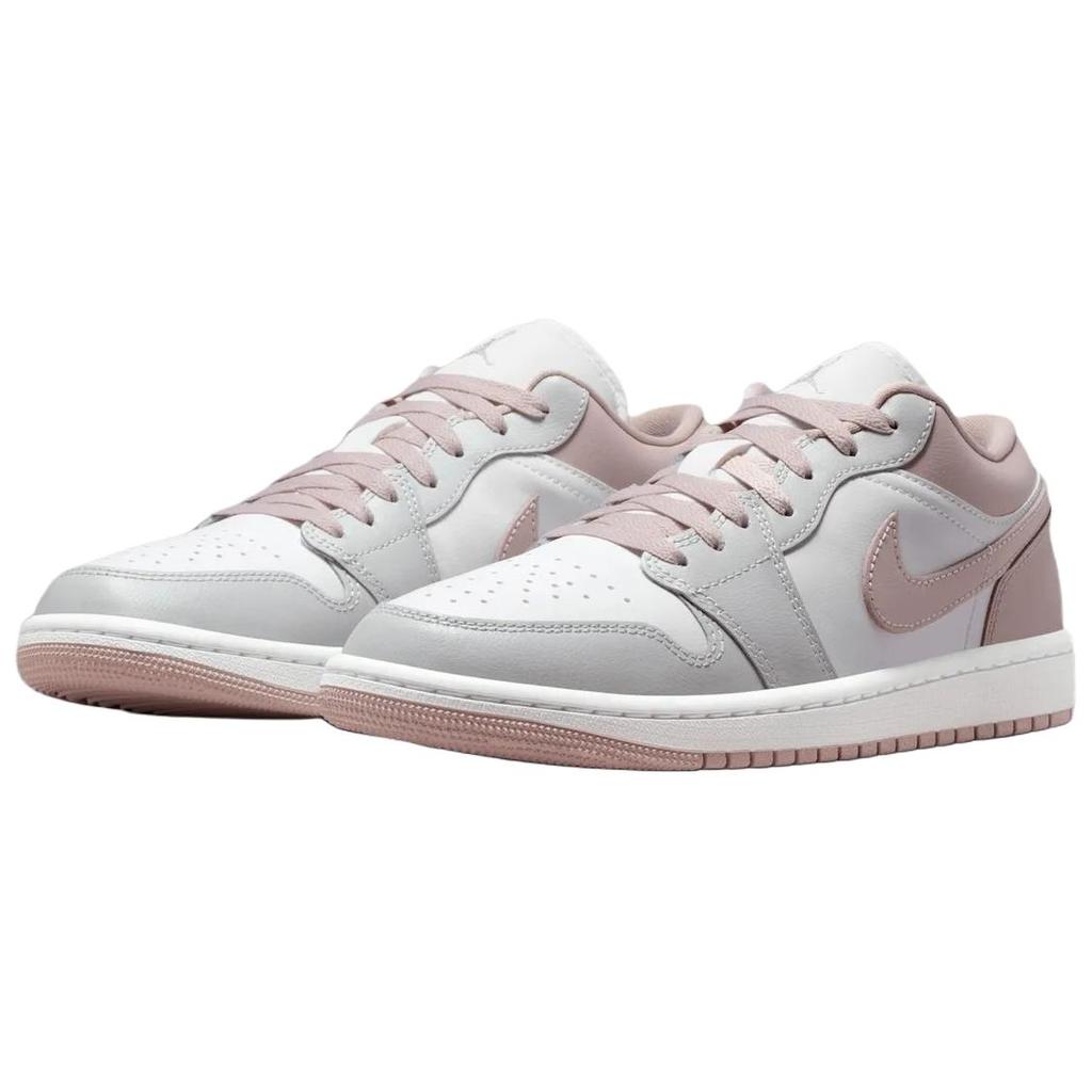 Jordan Air Jordan 1 Low Vintage Chaussures de Basketball pour Femme Rose Blanc DC0774-606