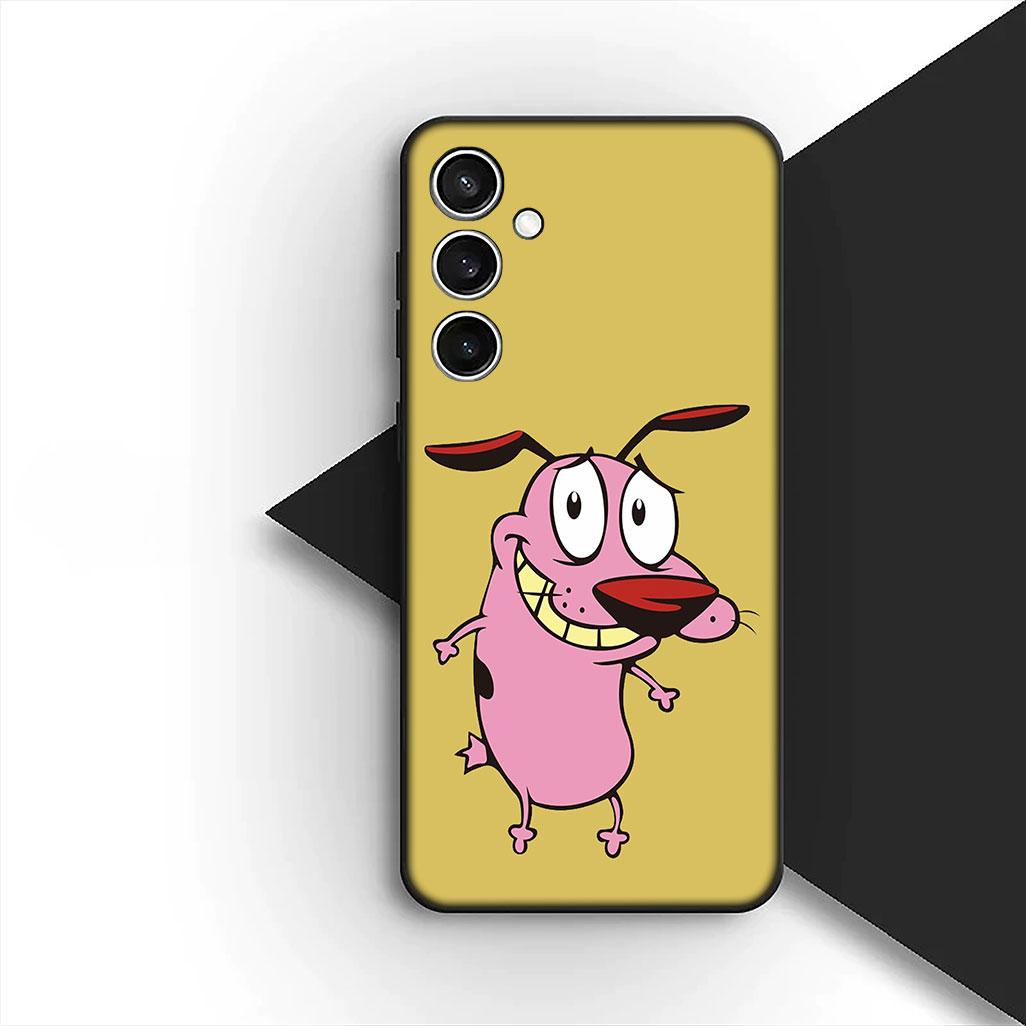 

Чехол для телефона с рисунком собаки C-Courages C-Cowardlys для Samsung Galaxy S20 S22 S21 FE Ultra Plus A07 A17 A15 A16 A25 A57 A37 Galaxy S21
