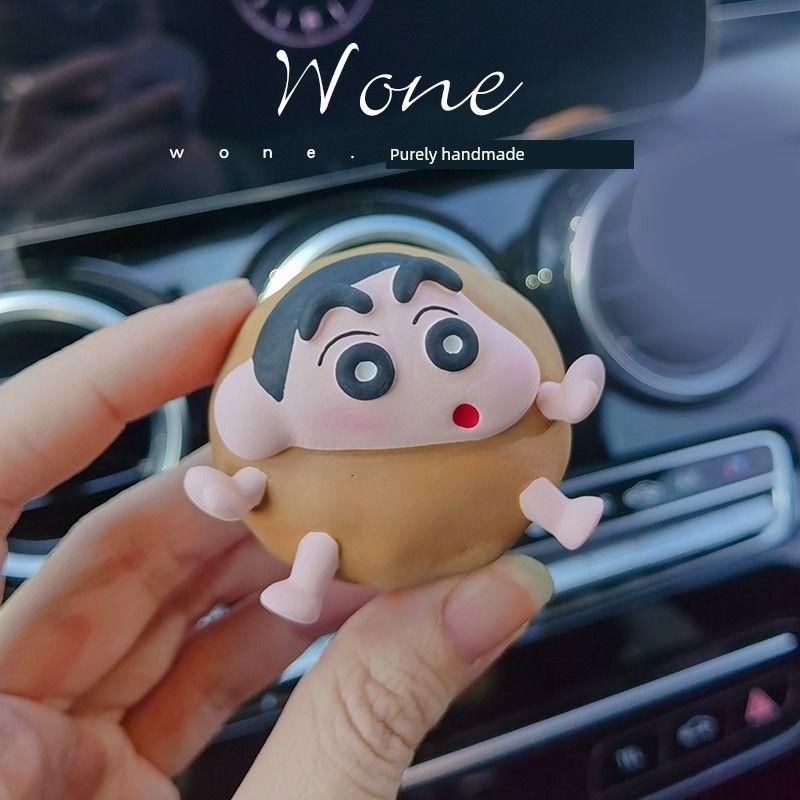 Car Perfume Aromatherapy Cute Potato Air Vent Decoration Butt-Shaped Diffuser Stone Air Vent Ornament Potato Xiaoxin Air Outlet