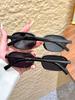 2Pcs Retro Square & Oval Frame Sunglasses Set, Simple Casual Stylish Accessories, Suitable for Street Photography, Driving