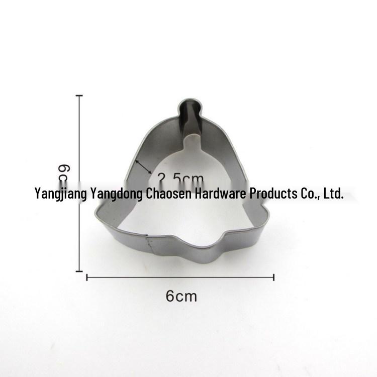 Stainless Steel Snowman Christmas Cookie Cutter Set for DIY Baking