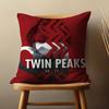 Welcome To T-Twin P-Peak Throw Pillow Case For 45x45cm,55x55cm,30x30cm For Home Bedroom Decoration And Protector