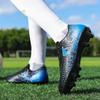 2024 Men's Soccer Shoes Large Size Ultralight Football Boots Boys Sneakers Non-Slip AG/TF Soccer Cleats Ankle Boots Unisex