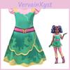 Unicorn Academy Ava Banji Cosplay Dress With Digital Print And Tulle Ruffle Hem For Spring Autumn Playwear