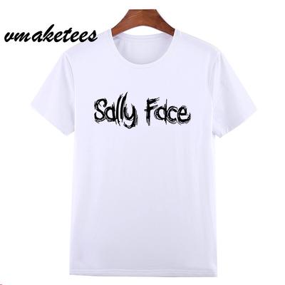 Sally Face T-shirt Men Women Short Sleeve Summer T-shirts Men Game Sally Face