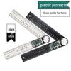 Digital Display Plastic Angle Ruler & Protractor for Woodworking