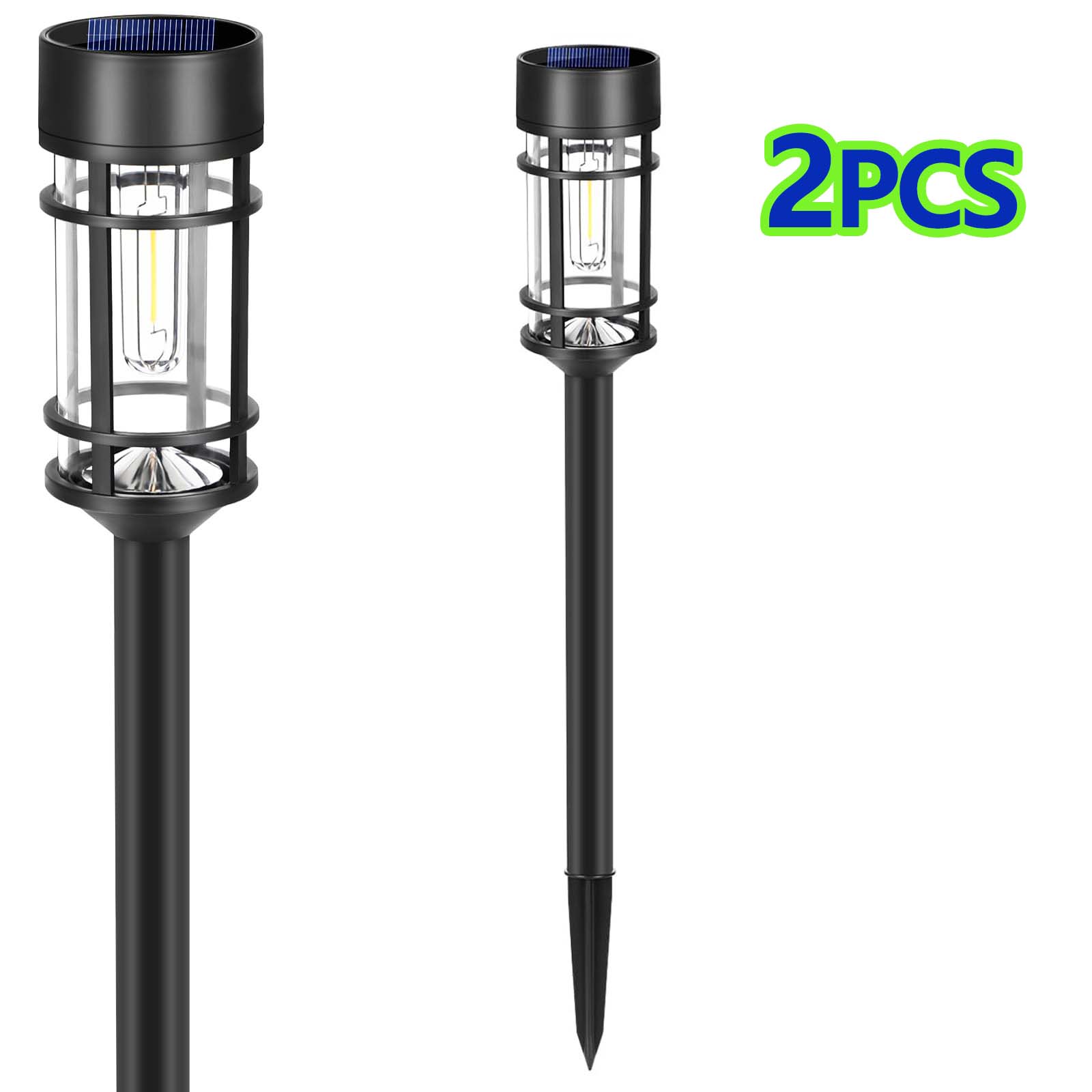 

Солнечные фонари, светодиодные солнечные фонари, водонепроницаемые, стеклянные солнечные садовые фонари, ландшафтное освещение для двора, лужайки, дорожки, подъездной дорожки