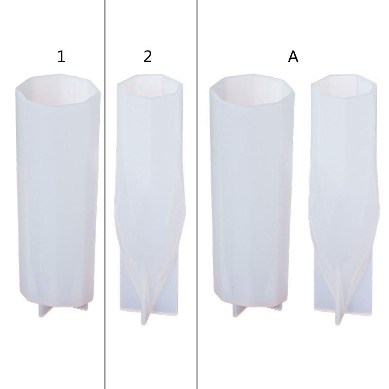 Large Crystal Tower Resin Mold 2 Sizes Crystal Point Silicone Molds for Resin Casting DIY Epoxy Mold for Resin Flowers