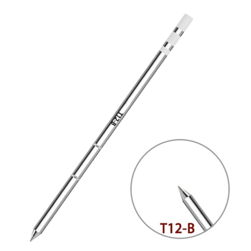 T12 Soldering Iron Tips Welding Tool Replacement for Rework Station Soldering Station Tip Soldering Iron Tip