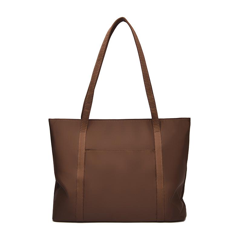 Lässige Tragetasche für den Weg zur Arbeit, einfache und großvolumige Damen-Schultertasche, leicht