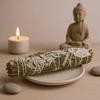 Smudge Stick White Sage and Cedar 22 Cm